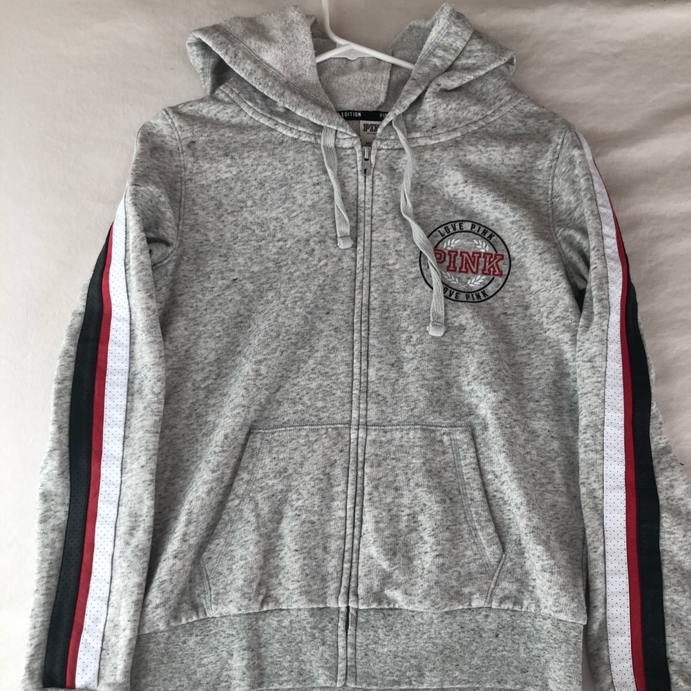 PINK zip up hoodie